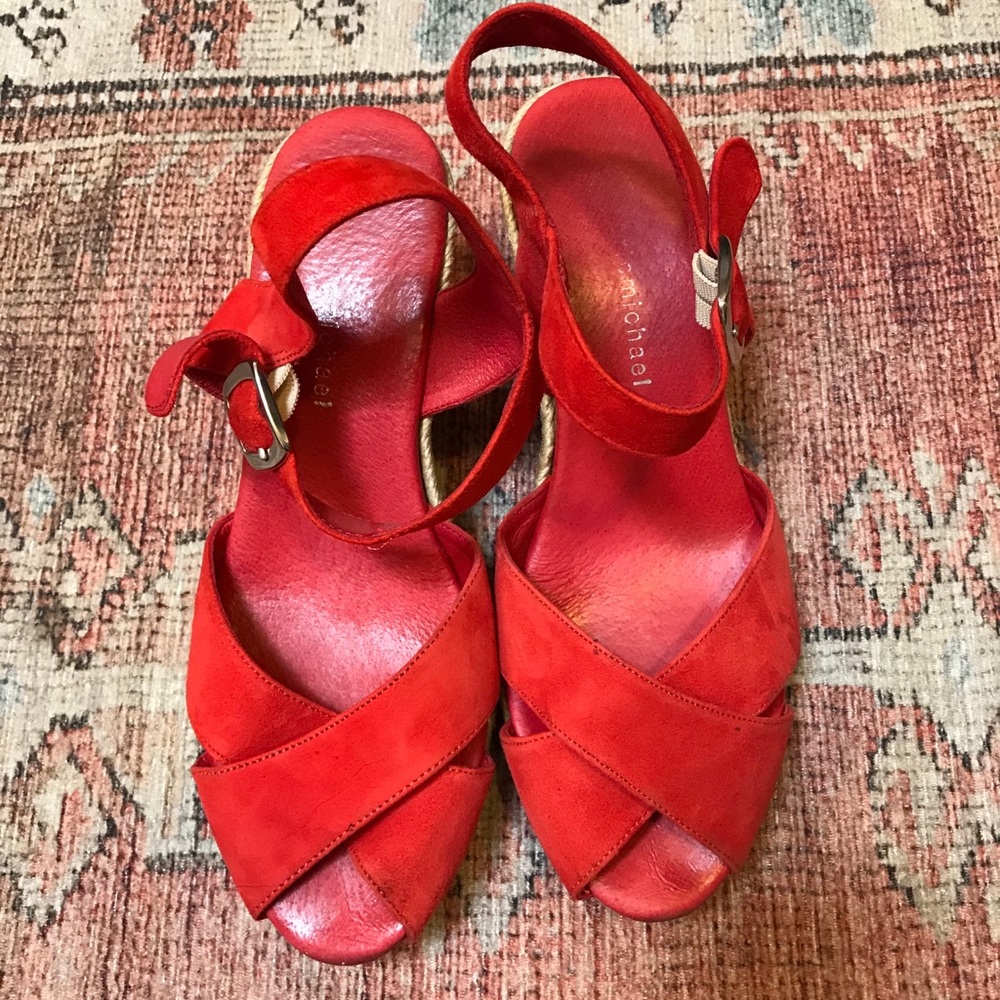 Eric Michael Suede Sandals